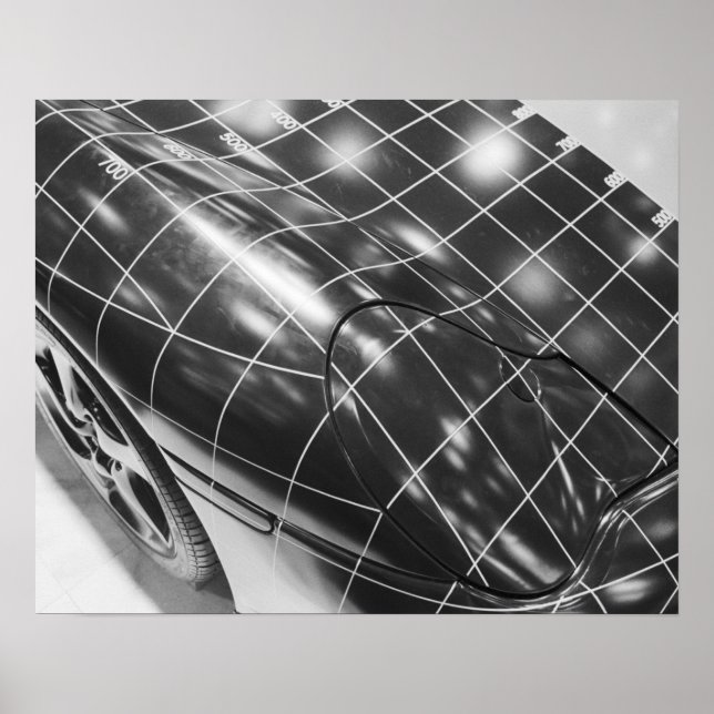 Póster Europa, Suiza, Ginebra. Salón de Ginebra del Motor (Frente)