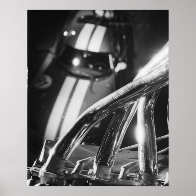 Póster Europa, Suiza, Ginebra. Salón de Ginebra del Motor (Frente)