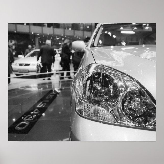 Póster Europa, Suiza, Ginebra. Show de motor de Ginebra;  (Frente)