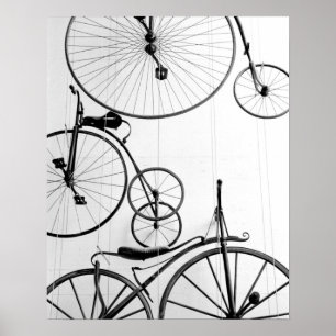 Póster Europa, Suiza, Lucerna. Exposición de bicicletas,