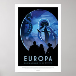 Póster Europa | Visiones del futuro de la NASA