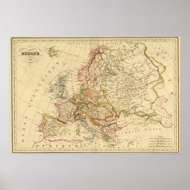 Póster Europe 30 (Frente)