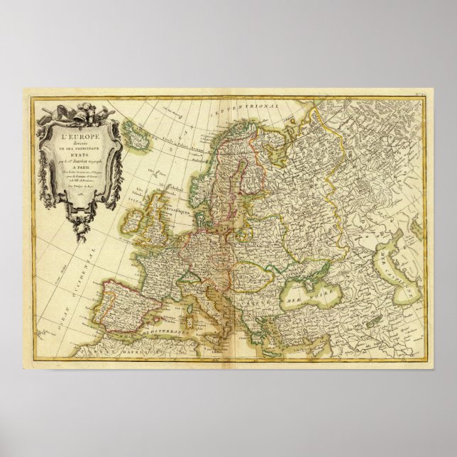 Póster Europe 36 (Frente)