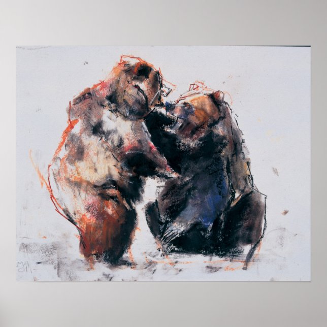 Póster European Brown Bears 2001 (Frente)