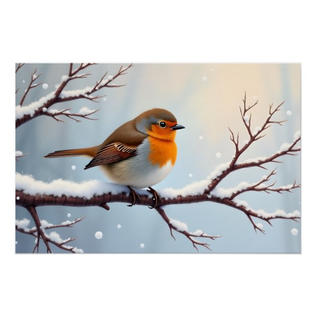 Póster European Robin  (Anverso)