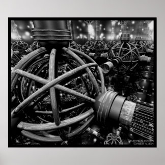 Póster Eutopía mecánica