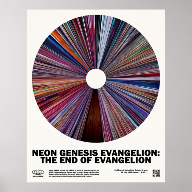 Póster Evangelion del fin de Evangel (Frente)