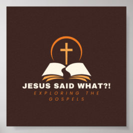 Póster Evangelios Marrones Enfocados 