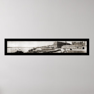 Póster Evansville EN la foto 1907 del panorama