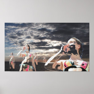 Póster evaporación en los cielos - Personalizado