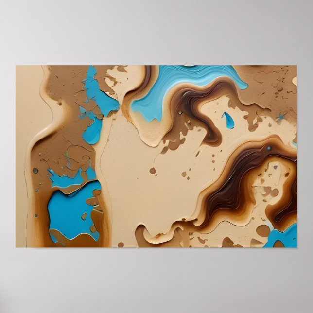 Póster Évasion dans les Dunes (Frente)