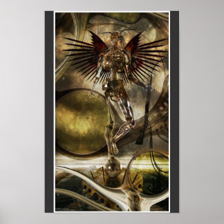 Póster Eve in the time of science