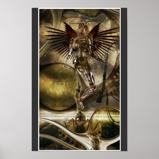 Póster Eve in the time of science (Frente)