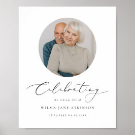 Póster EVELYN Letra de escritura elegante Bienvenida fune