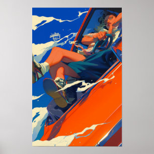 Póster Evelyn McHale Empire State Building Poster