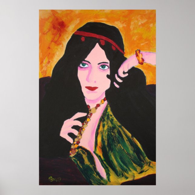 Póster Evelyn Plays (Frente)