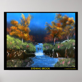 Póster Evening Brook