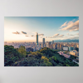 Póster Evening in Taipei