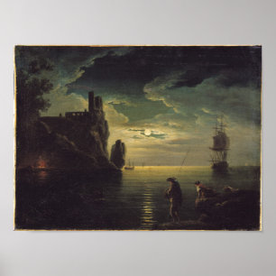 Póster Evening Seascape