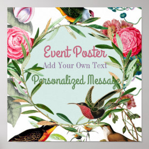 Póster Evento Birds