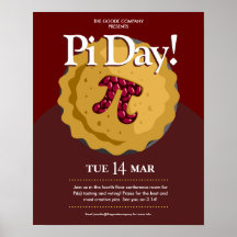 Evento de empresa Pi Day | Poster de Fiestas corpo