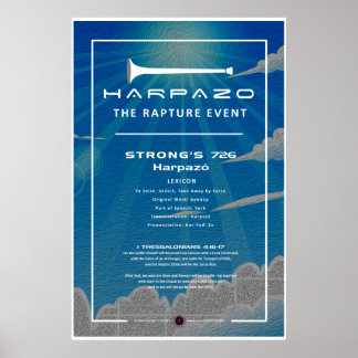Póster Evento de rapto Harpazo