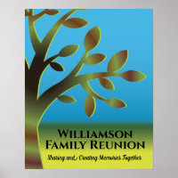 Evento de Reunión de Árboles Familiares Personaliz