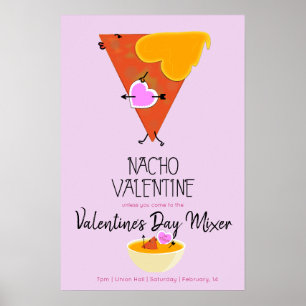 Póster Evento del Día de San Valentín de Nacho