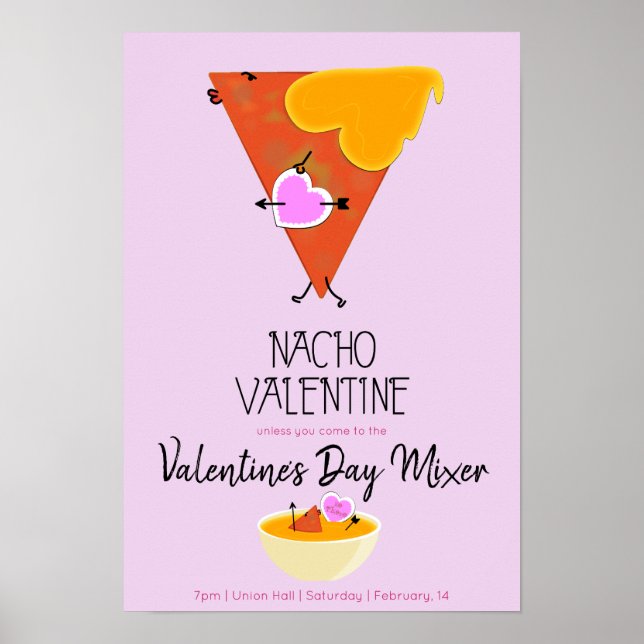 Póster Evento El día de San Valentín Nacho (Frente)