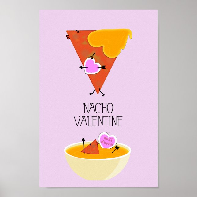 Póster Evento El día de San Valentín Nacho (Frente)