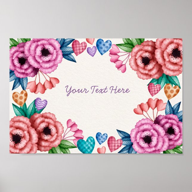 Póster Evento floral (Frente)