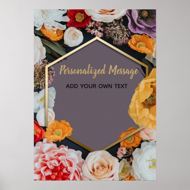 Póster Evento floral (Frente)