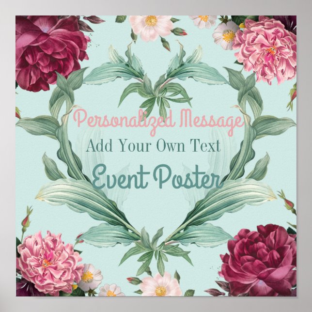 Póster Evento floral (Frente)