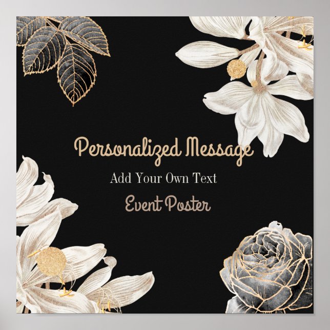 Póster Evento floral (Frente)