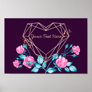Póster Evento floral