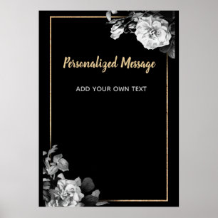 Póster Evento floral