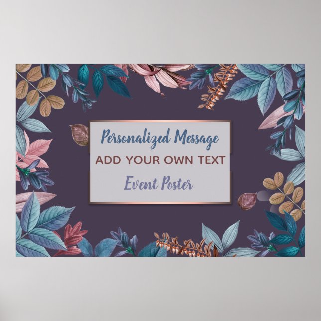 Póster Evento floral (Frente)