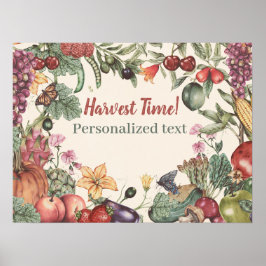 Póster Evento Jardín