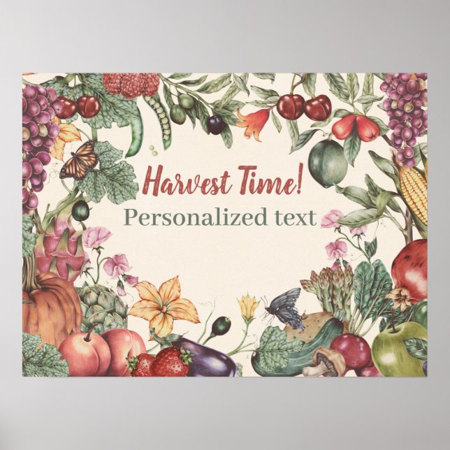 Póster Evento Jardín (Frente)