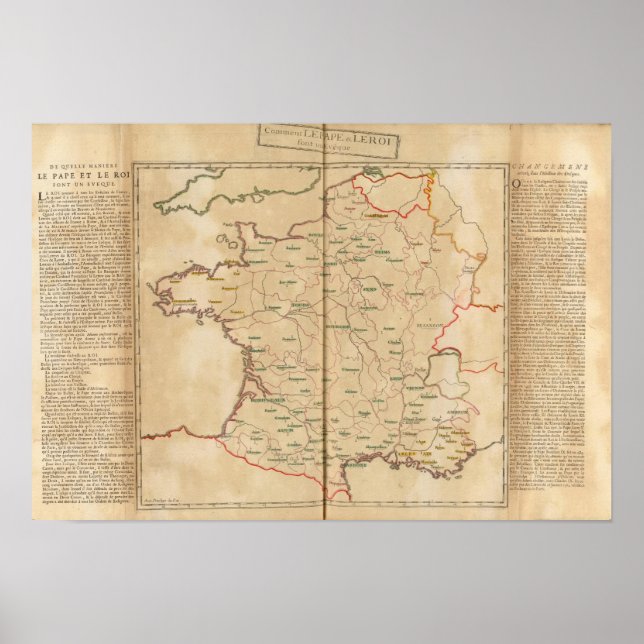 Póster Eveque, Francia (Frente)