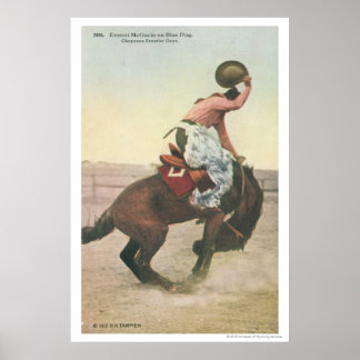Póster Everett McGucin en los días de la frontera de Perr