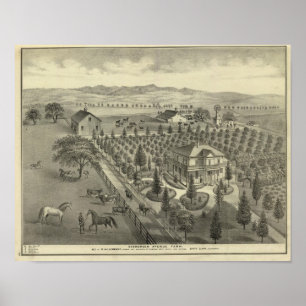 Póster Evergreen Ave Farm