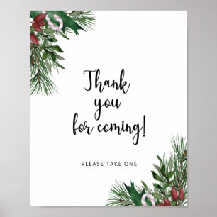 Póster Evergreen Gracias por venir