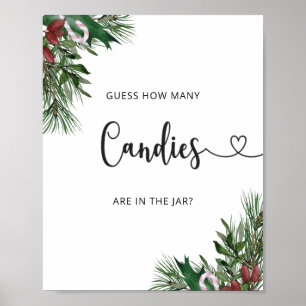 Póster Evergreen hOW muchos dulces