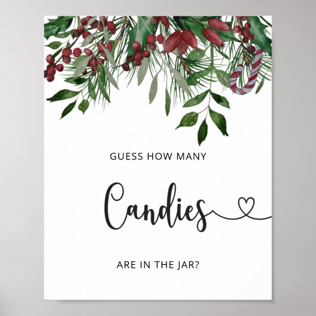 Póster Evergreen hOW muchos dulces (Frente)