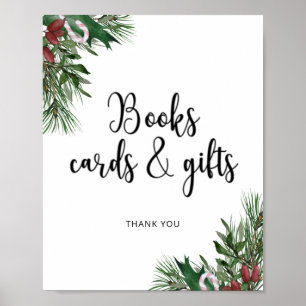 Póster Evergreen LIBROS TARJETAS Y REGALOS