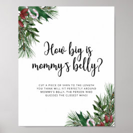 Póster Evergreen qué grande es el juego del vientre de ma