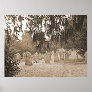 Póster Evergreens y Gravestonas