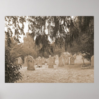 Póster Evergreens y Gravestonas