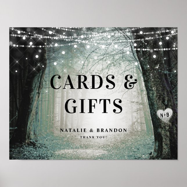 Póster Evermore | Enchanted Forest | Moss Cards & Gifts (Frente)